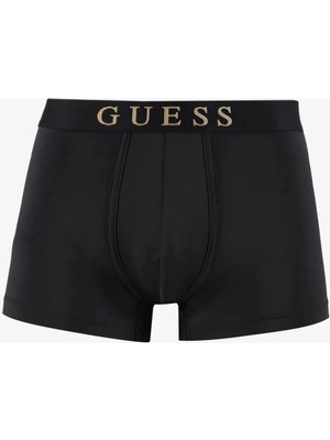 Guess Microfiber Erkek Siyah 3'lü Boxer Paketi U5BG70K0410-JBLK