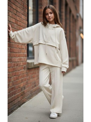 Asortix Kız Çocuk 2 Iplik Kompakt Penye Tunik Alt&üst TAKIM-AÜT-0039