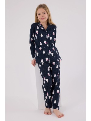 Daniska Rolypoly 3713-G Kız Çocuk Pijama Takımı