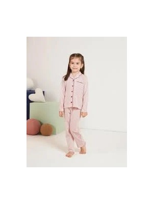 Daniska Pjs 28002 Çocuk Düğmeli Pijama Takım