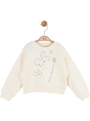 Nk Kids Kız Çocuk Magnet Sweat NK-39601