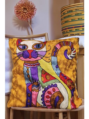 Onlie Craft Nakışlı Dekoratif Yastık"