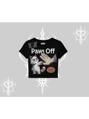 Procatstinator Kedi Baskılı Kolsuz Tshirt