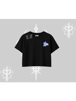 My Mood Right Now Yazılı Sevimli Kedi Kayık Yaka Tshirt