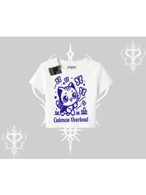 Stay Cool Kedi Baskılı Kolsuz Tshirt