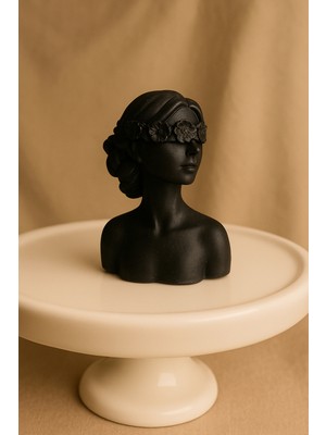 Zeroxo Kapalı Gözlü Kadın Dekoratif Biblo, Figür – Minimalist, Pinterest Ev Dekoru