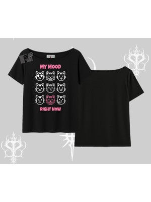 Kitti Sweet Mini Logo Baskılı Kolsuz Tshirt