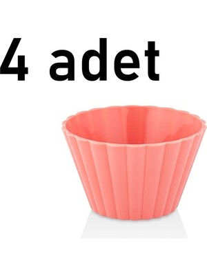 Nuit Concept 4 Adet Çerezlik Reçellik Kahvaltılık Qlux Bpa Içermez Ev Ofis Kamp Karavan Piknik Kase L-00606