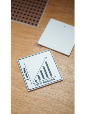 KushKafa Fck Around & Find Out Magnet - Mıknatıslı Buzdolabı Süsü
