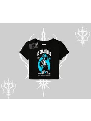 Babby Tee Tshirt Anime Cyberpunk Kız Baskılı