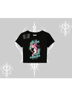 Babby Tee Tshirt Oversize  Anime Kız Desenli Japon Stil