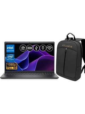 Dell Vostro 3530 I5-1334U 8gb 2tb SSD 15.6" Fhd Ubuntu N3409PVNB3530U ATL17 Notebook +Çanta Hediye