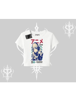 Babby Tee Tshirt Anime Kız Desenli Japon Tarzı
