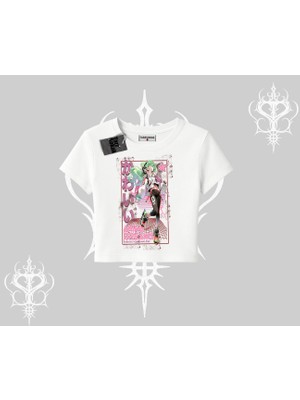Babby Tee Tshirt Anime Kawaii Japon Kız Desenli