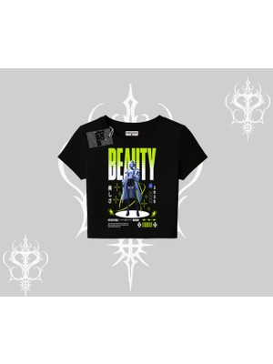 Babby Tee Tshirt Anime Unity Neon Detaylı Grafik Baskılı