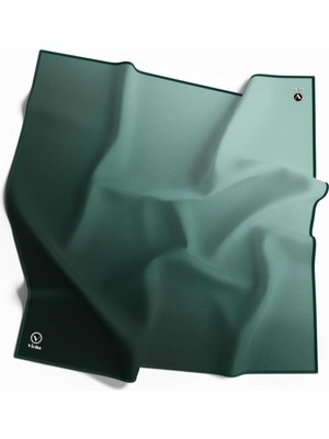 Violla Twill Degrade Desenli Mint Yeşili Renkli 90X90 Eşarp (Ipek Içermez) Dikim Şekli : El Dikişi