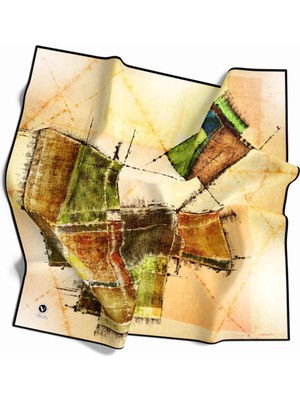 Violla Twill Eşarp (Ipek Içermez)