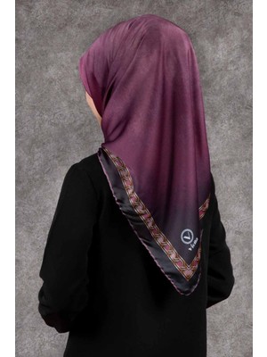 Violla Kadın Twill Eşarp Gül Kurusu 90X90