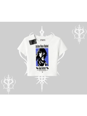 Babby Tee Tshirt Oversize Anime Kız Baskılı