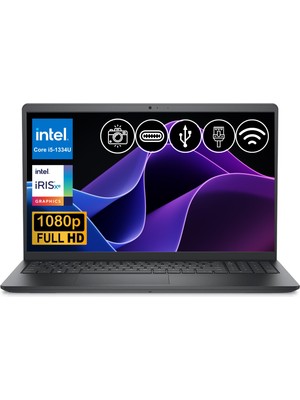 Dell Vostro 3530 I5-1334U 24GB 1tb SSD 15.6" Fhd Ubuntu N3409PVNB3530U Atl7 Notebook