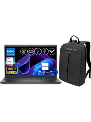 Dell Vostro 3530 I5-1334U 24GB 2tb SSD 15.6" Fhd WIN11P N3409PVNB3530U ATL83 Notebook +Çanta Hediye