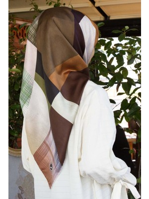 Violla Twill Eşarp - Vizon