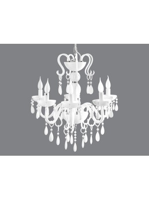 1 Adet Çok Kaliteli E14 Duy 5 Watt, 4200 Kelvin Beyaz Işık LED Ampul, Avize, Şamdan Ampulü Mum Ampul