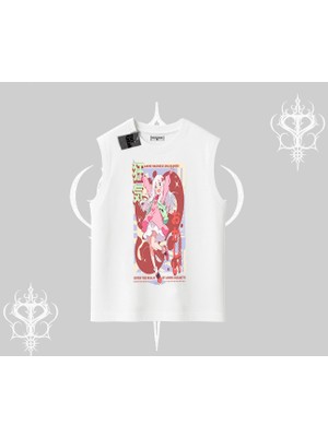 Kolsuz Tshirt Madness Unleashed Anime Girl Baskılı