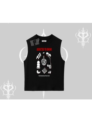 Kolsuz Tshirt Japon Mutfağı Umami Temalı Baskılı