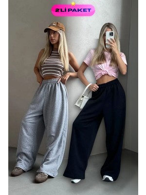 Vladivosto Bol Kalıp Oversize Baggy Eşofman Altı