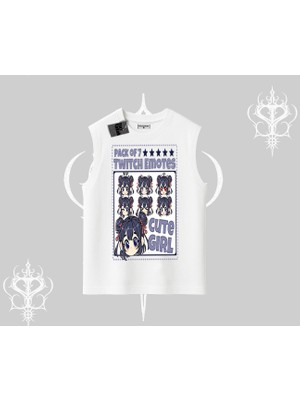 Kolsuz Tshirt Twitch Emotes Cute Girl Anime Expression