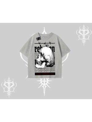 Oversize Tshirt Rebellion Skull Underground Street Legacy