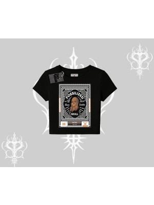 Babby Tee Tshirt Fossilized Skull Underground Archive