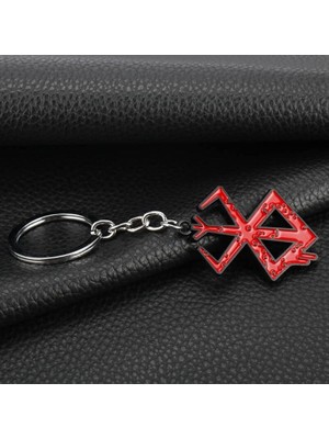 Dükkan Design Berserk Kırmızı Siyah Brand Of Sacrifice Anahtarlık