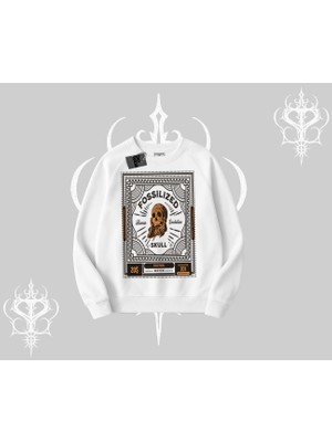 Biskilet Sweatshirt Fossilized Skull Underground Archive