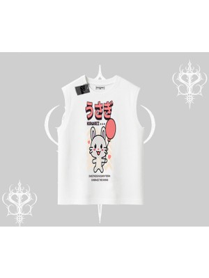 Kolsuz Tshirt Usagi Kawaii Cute Heart Energy