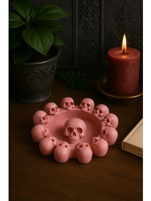 Zeroxo "the Dark Circle" Gotik Kafatası Küllük