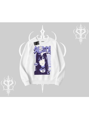 Biskilet Sweatshirt Neo Tokyo Girl Y2K Street Anime Aesthetic