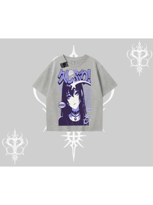 Oversize Tshirt Neo Tokyo Girl Y2K Street Anime Aesthetic