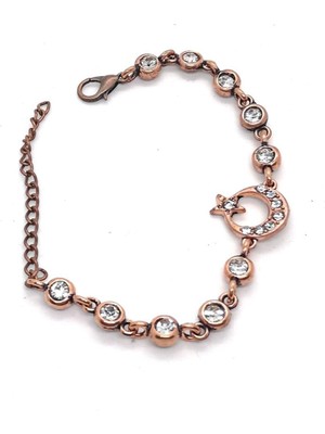 Hsc Bilişim Antik Bakır Renk Ay Yıldız Su Yolu Bileklik