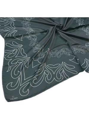Mim Eşarp ve Şal Valino Desenli Şifon Eşarp – 90X90 cm