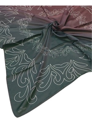 Mim Eşarp ve Şal Valino Degrade Desenli Şifon Eşarp – 90X90 cm