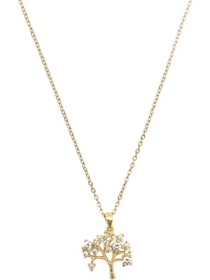 Hsc Bilişim Çelik Kolye Gold 45CM Ağaç