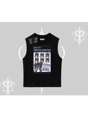 Kolsuz Tshirt Twitch Emotes Cute Girl Anime Expression