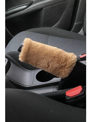 LTG Nova Yumuşak Peluş El Freni Süsü Kahverengi