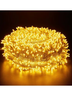 Özbience Renkli 480 Ledli 100 Metre Günışığı Işık Seti, 8 Animasyon Seçeneği