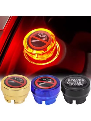 LTG Nova Araç Çakmaklık Yuvası Soketi Kapağı Sigara Içilmez Logolu 2.6x1.8cm