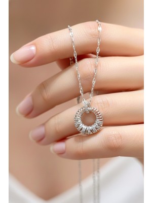Çelik Silver Kolye