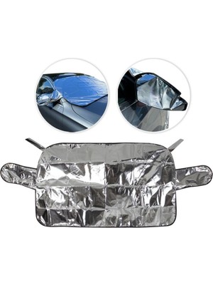 LTG Nova Güneş Buz Önleyici Yaz Kış 4 Mevsim Koruyucu Ön Cam Örtüsü