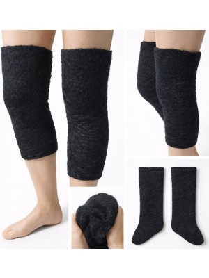 Reva Uzun Termal Dizlik Deve Yünü Soft Uzun Dizlik